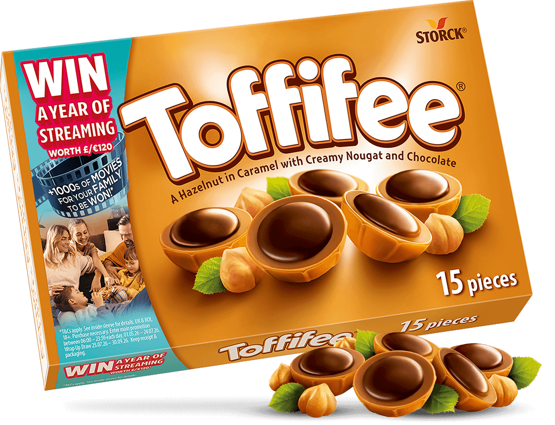 Promotional Toffifee pack